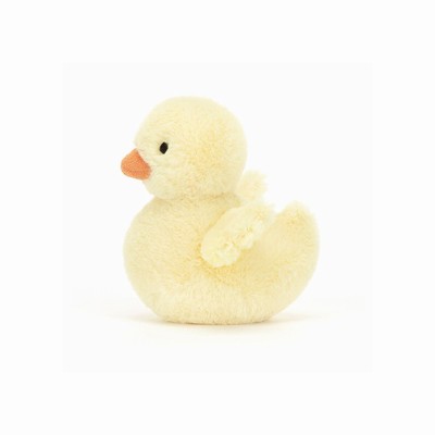 Jellycat Fluffy Duck Australia | 803142DEF